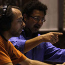 Massimo Sigillò Massara, managing director, music producer and frontman of SeiOttavi during Mons Regalis recording session